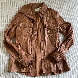 Baguda Leather Shirt